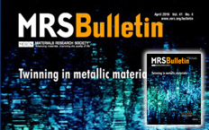 《MRS Bulletin》发表“金属材料中的孪生”特刊